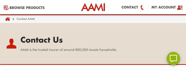 AAMI travel insurance website